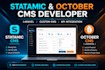 develop statamic october cms custom cms website expert