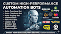 create a professional auto purchase bot, auto buying bot, auto checkout bot