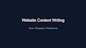 write engaging website content and copy for your business