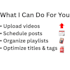 be your youtube assistant