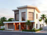 3d render architectural exterior design, commercial , house