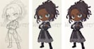 draw a cute chibi oc