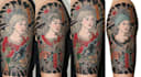 make a traditional japanese irezumi tattoo