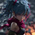 paint a character design in anime style