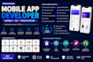 develop a custom mobile app for android and ios