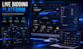 develop an online auction website and bidding platform