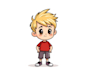 draw a cartoon character