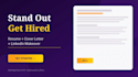 write a professional resume and cover letter