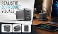 design amazon product infographics with 3d renders