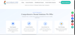 build a modern responsive react website using tailwind CSS