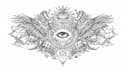 meaningful custom tattoo design sketch