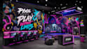 do 3d booth design and exhibition with display wall design and booth graphics