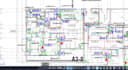work on autocad drawing