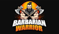 design outstanding barbarian warrior mascot logo for you