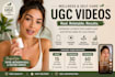 create ugc videos for wellness and selfcare brands