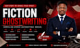 ghostwrite fiction and nonfiction book as ghostwriter, ebook ghostwriter