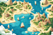 do vector map illustration and event map