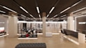 design 3d electronics showroom, gadget shop, toy store, retail store interior,