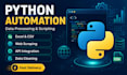 automate excel and data analysis with python