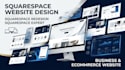 design, redesign or build a professional squarespace website, connect domain