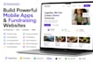 develop flutterflow mobile app for ios android ai app and fundraising website