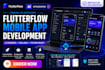 build a cross platform flutterflow mobile app with ai integration
