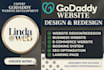 redesign godaddy website development godaddy website design