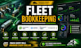 do fleet bookkeeping using revenovatms, transporeon, accounting seed and wave