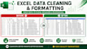 clean,analyze and visualize data using excel pivot tables ,charts and dashboard