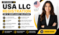 do US llc registration, USA llc, wyoming llc, new mexico llc, business formation