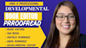 developmental edit, proofread fantasy romance, dark romantasy, fae book