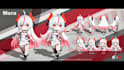 create custom 3d stylized character and rigging