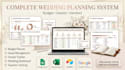 create wedding planner spreadsheet, wedding budget planner, wedding google sheet