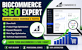 bigcommerce ecommerce SEO optimization to improve rankings and traffic