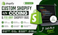 fix shopify errors shopify bug fix shopify expert shopify and custom design