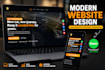 design and develop a professional responsive website