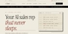design and hand code a fast, modern landing page