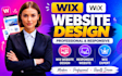 wix website design, professional web design, responsive website, wix expert