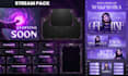 design stream overlay, twitch overlays, emotes, sub badges and stream panels