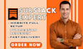 substack account setup manage substack newsletter substack newsletter design