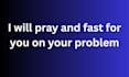 pray to god for you