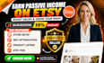 design etsy print on demand, etsy store setup creation, pod integration