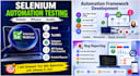 automate web testing using selenium java and testng and API
