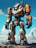draw high quality robot, mecha concepts