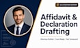draft a compelling affidavit or declaration for US courts as a US attorney
