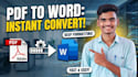 convert an image to word with accuracy