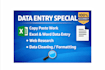 be your expert data entry, copy paste, and web research assistant