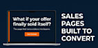 write high converting sales pages and sales letters that close