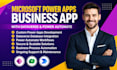 create a microsoft power apps business app with dataverse and power automate
