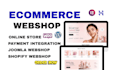 build develop wordpress ecommerce website, woocommerce webshop shopify website